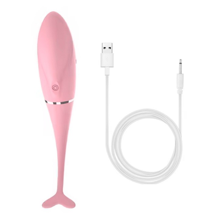 Vibrador Consolador Delfin Recargable Control Movil 26495-42