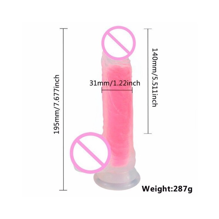 Dildo Consolador Neòn Consolador /juguete Sexual 26495-36