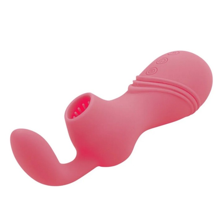Vibrador Succionador De Clitoris Masajea Recargable 26495-28