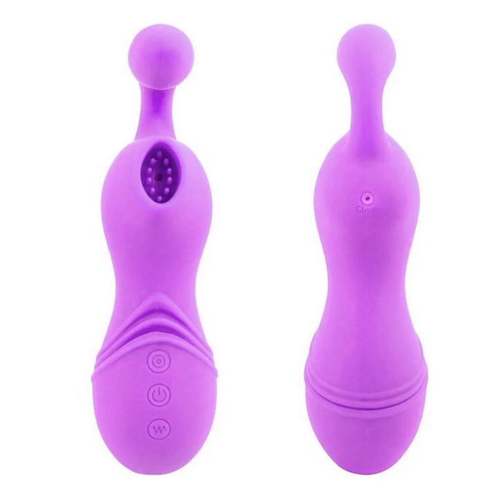 Vibrador Succionador De Clitoris Masajea Recargable 26495-28