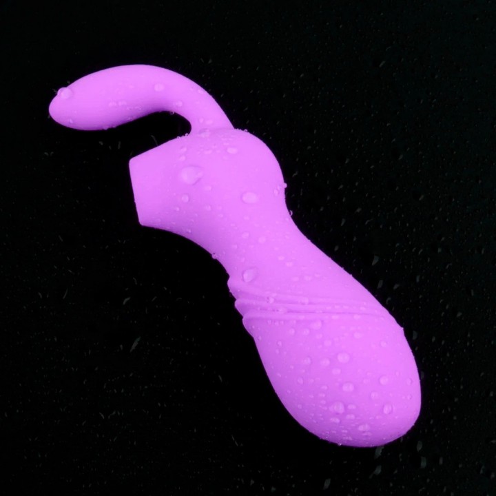 Vibrador Succionador De Clitoris Masajea Recargable 26495-28