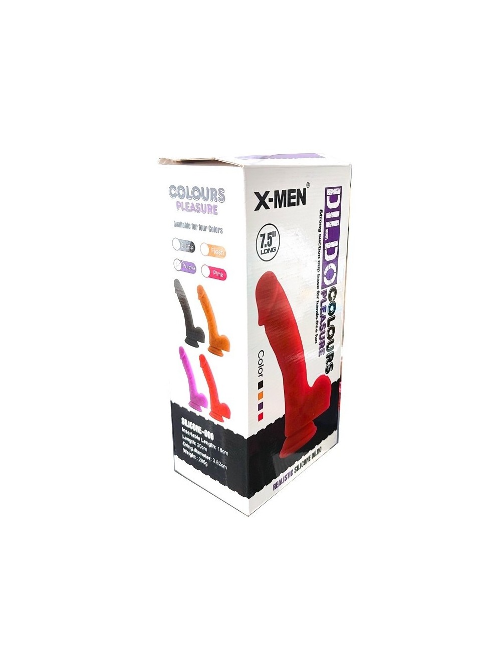 Dildo Consolador X-men Con Chupa Estimulante Sexual 26495-53