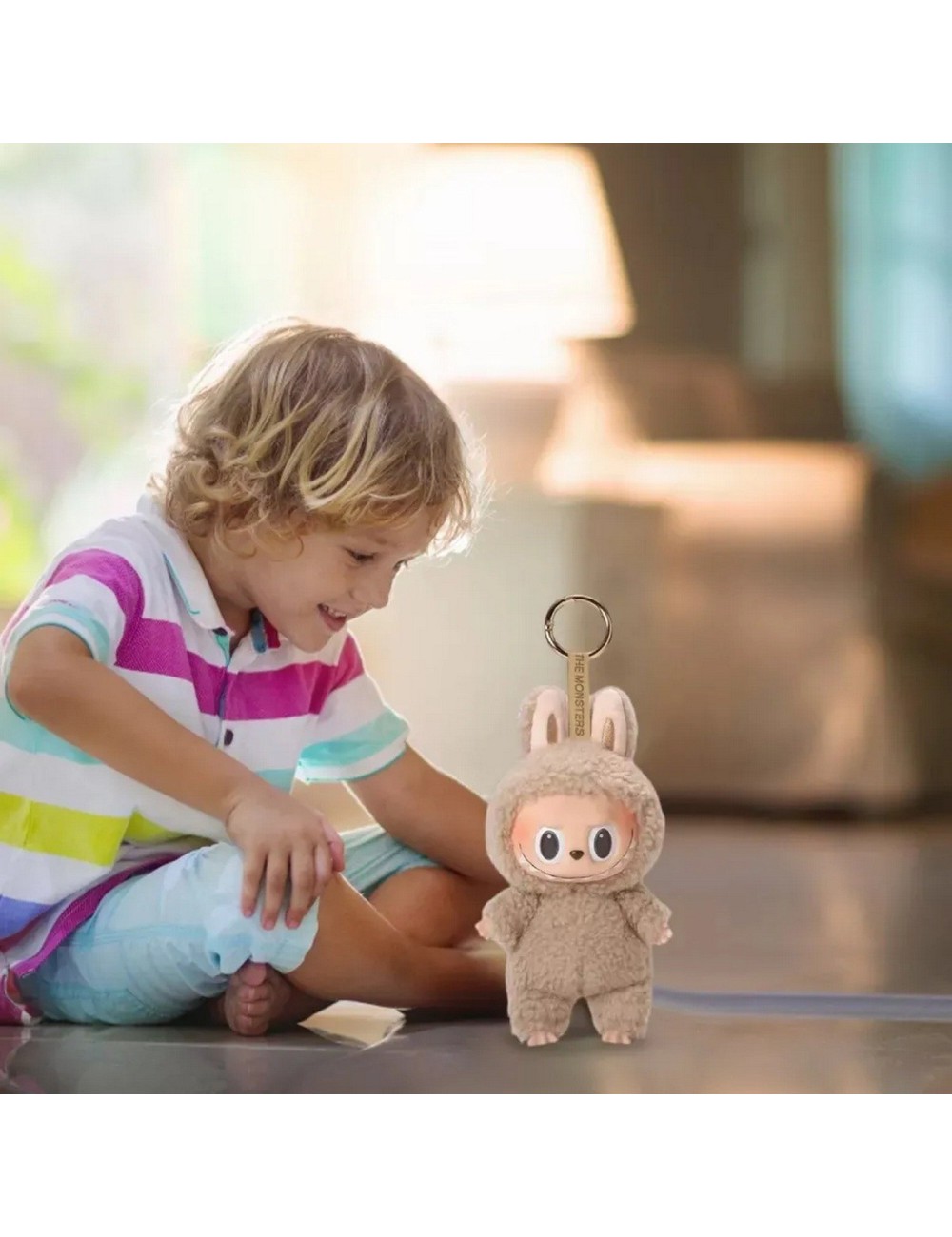 Labubu Macaron Peluche Figura Monsters Colección Sorpresa X1