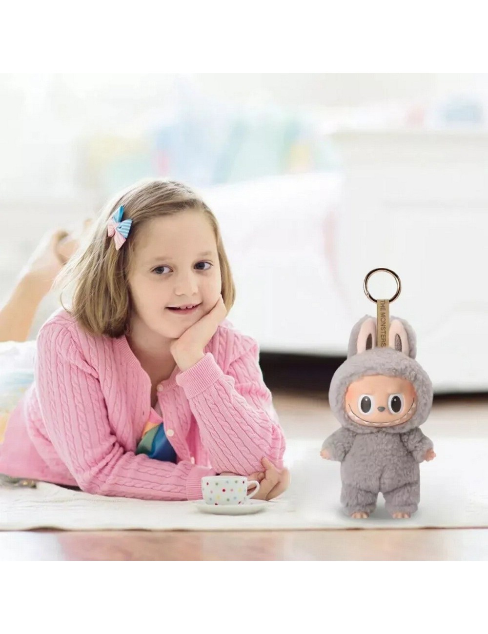 Labubu Macaron Peluche Figura Monsters Colección Sorpresa X1