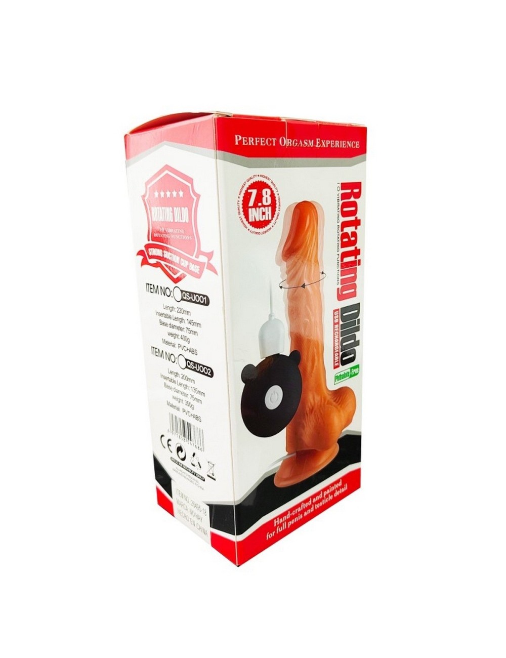 Vibrador Dildo Pene Punto G Recargable Con Control 26495-18