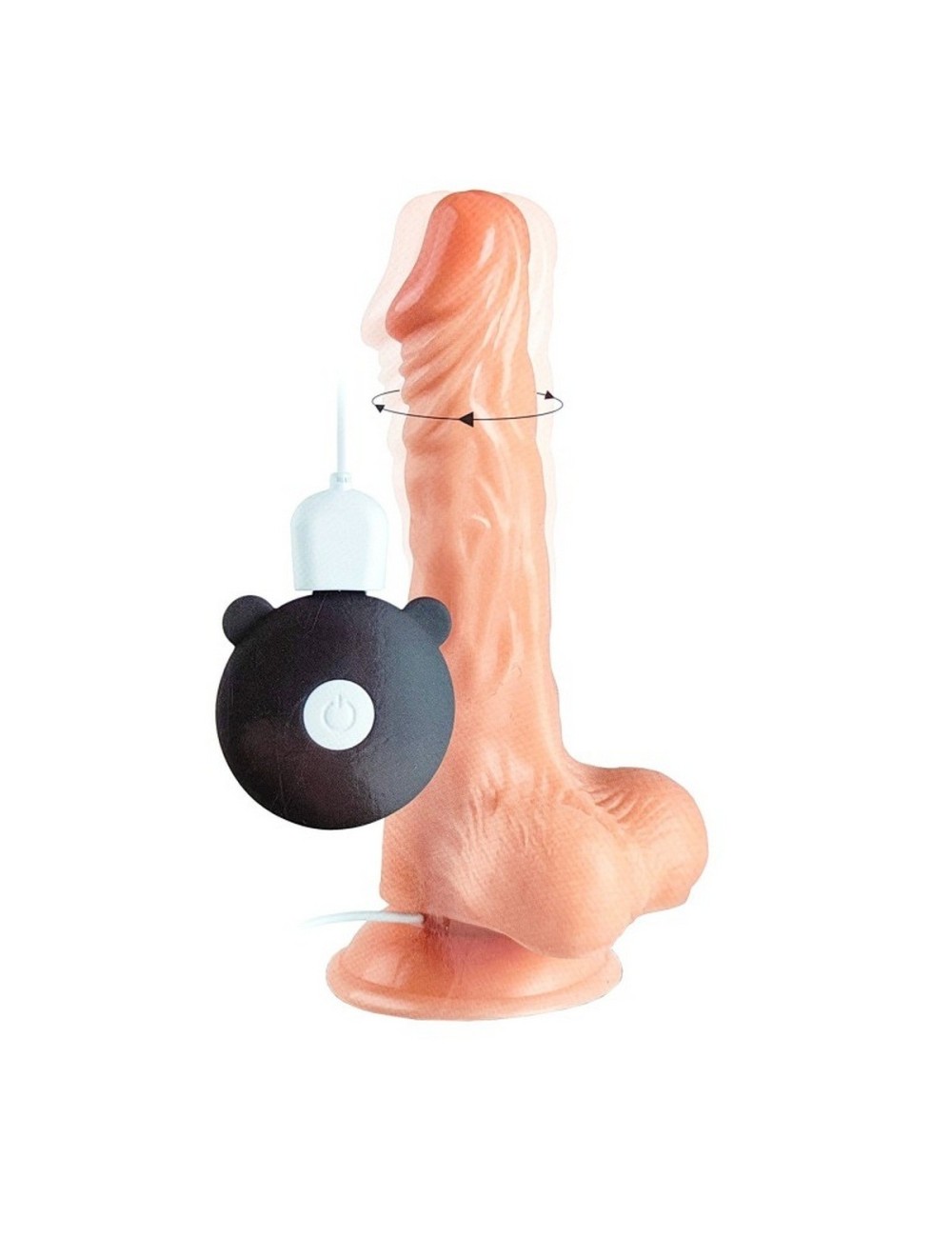 Vibrador Dildo Pene Punto G Recargable Con Control 26495-18