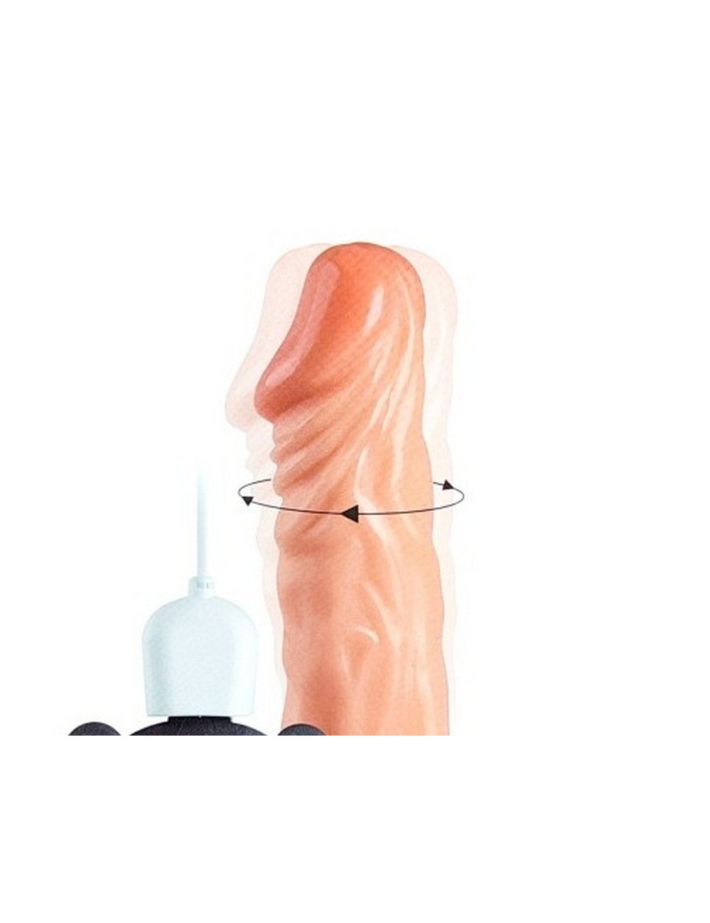 Vibrador Dildo Pene Punto G Recargable Con Control 26495-18