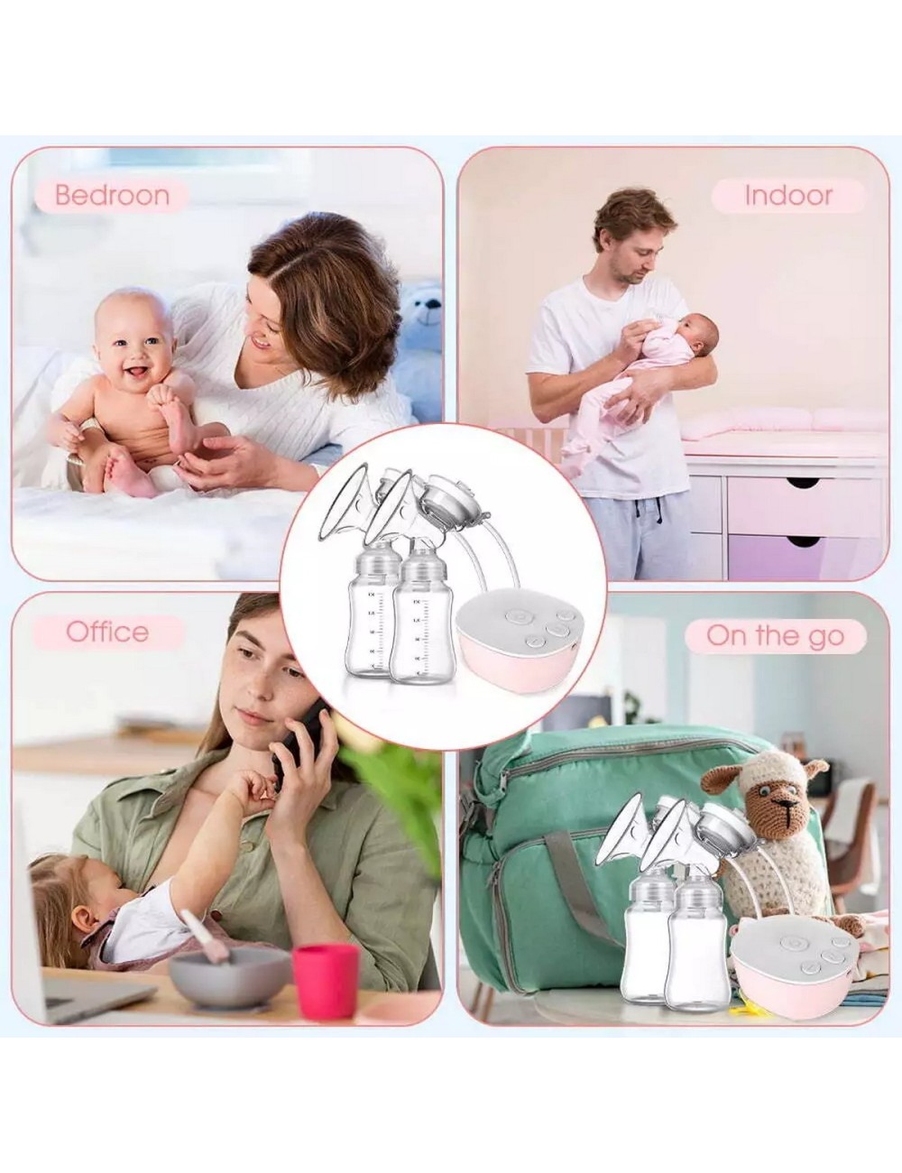 Extractor De Leche Eléctrico Breast Pump My-371