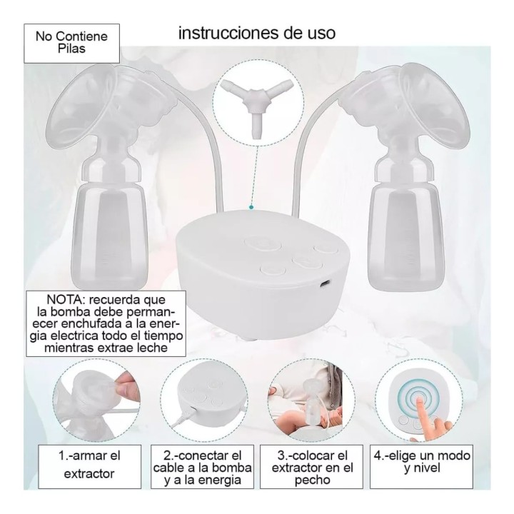 Extractor De Leche Eléctrico Breast Pump My-371