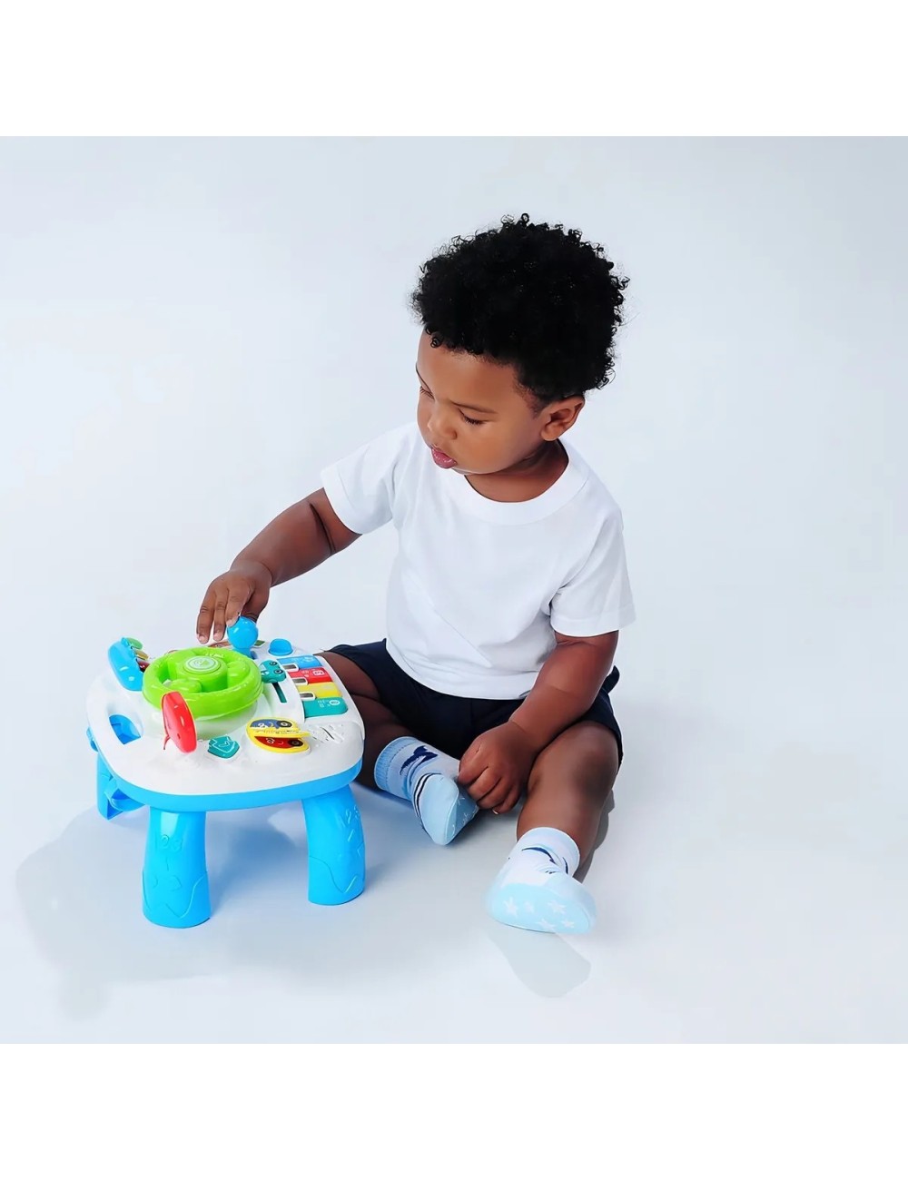 Juguete Volante Interactivo Para Bebe Timón Luces Y Sonidos