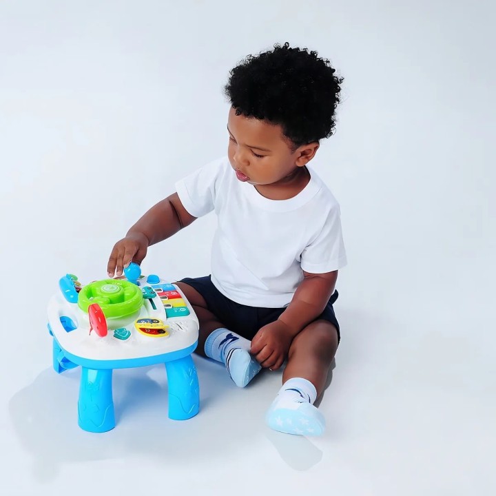 Juguete Volante Interactivo Para Bebe Timón Luces Y Sonidos