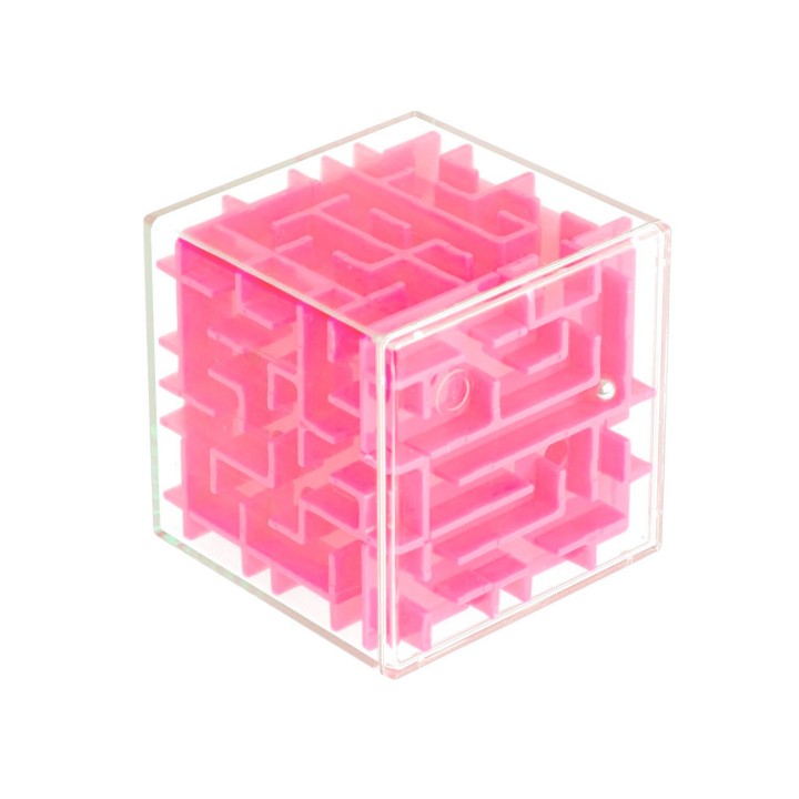 Cubo Laberinto 3d Mágico Juego Didáctico Ingenio 720 Grados
