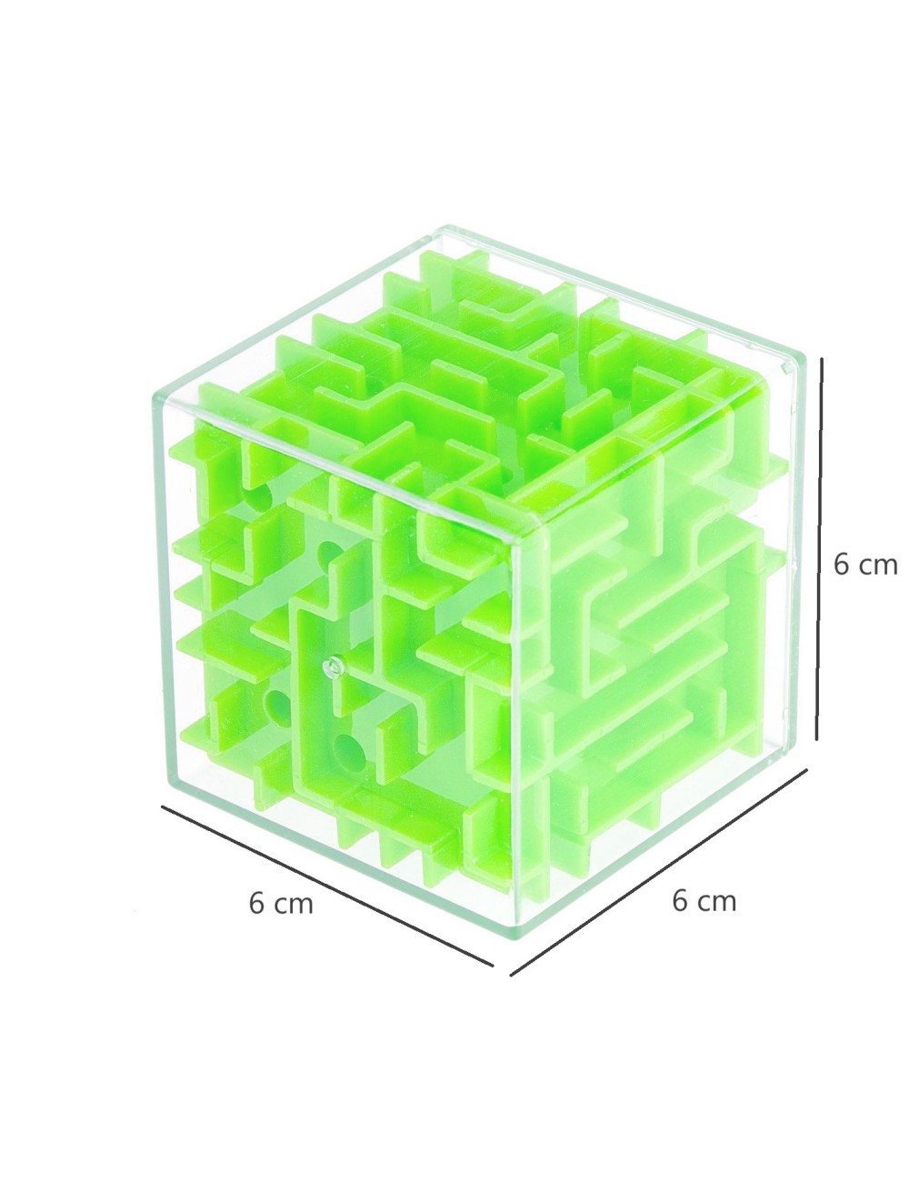 Cubo Laberinto 3d Mágico Juego Didáctico Ingenio 720 Grados
