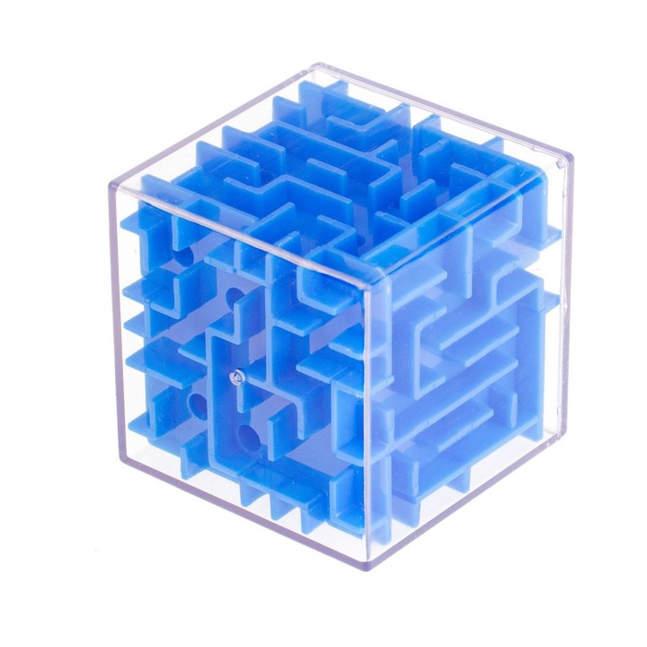 Cubo Laberinto 3d Mágico Juego Didáctico Ingenio 720 Grados