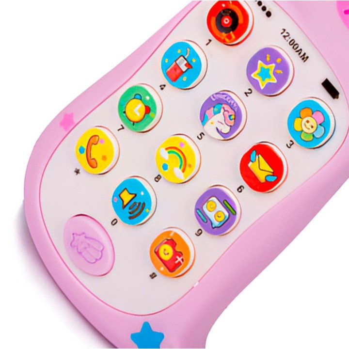 Teléfono Celular Juguete Musical Unicornio Niña + Bateria