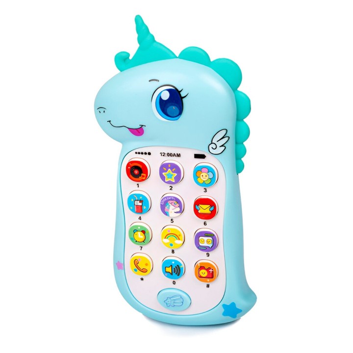 Teléfono Celular Juguete Musical Unicornio Niña + Bateria
