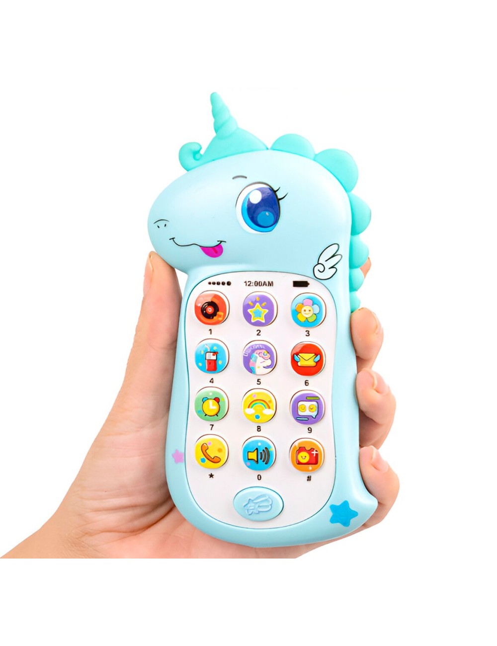 Teléfono Celular Juguete Musical Unicornio Niña + Bateria