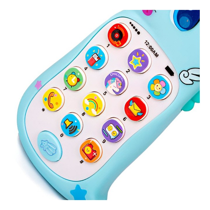 Teléfono Celular Juguete Musical Unicornio Niña + Bateria
