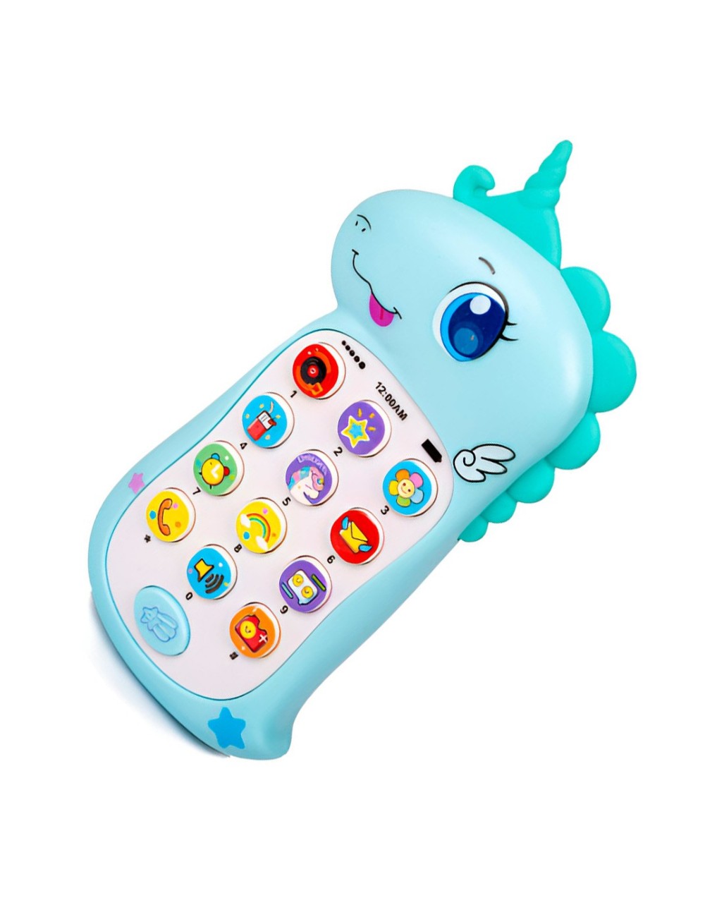 Teléfono Celular Juguete Musical Unicornio Niña + Bateria