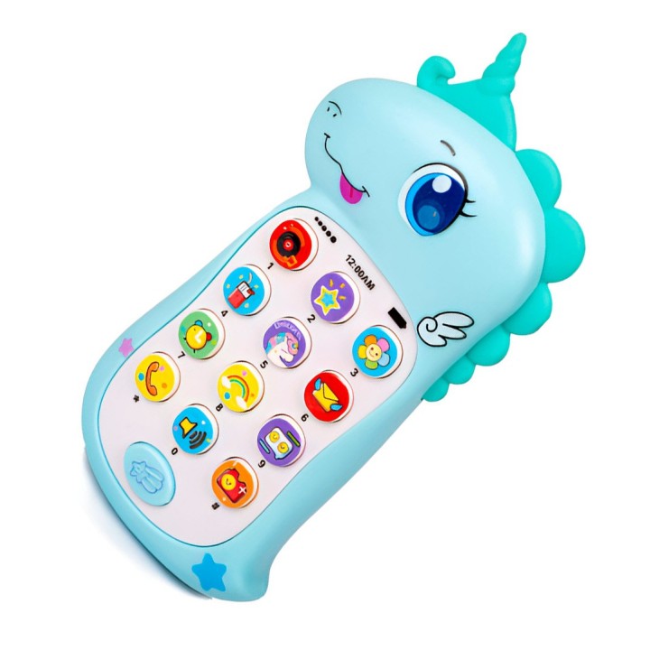 Teléfono Celular Juguete Musical Unicornio Niña + Bateria