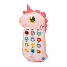 Teléfono Celular Juguete Musical Unicornio Niña + Bateria