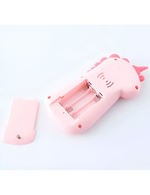Teléfono Celular Juguete Musical Unicornio Niña + Bateria