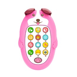 Teléfono Celular Juguete Musical Perrito Niño Bebe + Bateria
