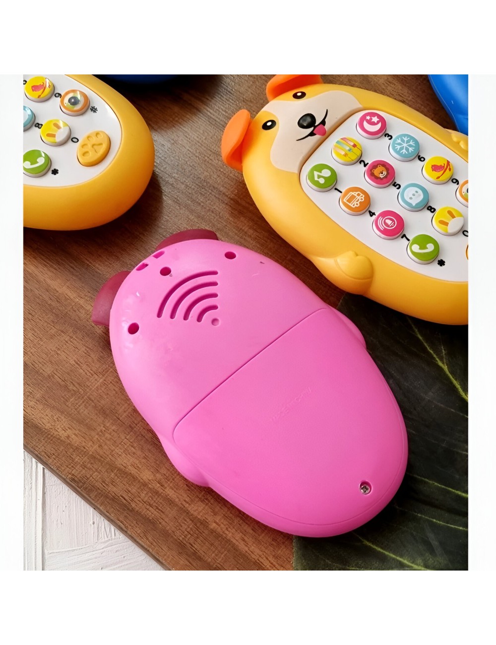 Teléfono Celular Juguete Musical Perrito Niño Bebe + Bateria