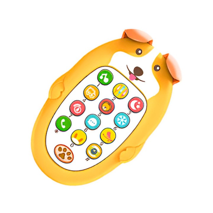 Teléfono Celular Juguete Musical Perrito Niño Bebe + Bateria