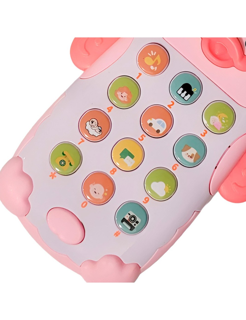 Teléfono Celular Juguete Musical Pato Niño Bebe + Baterias