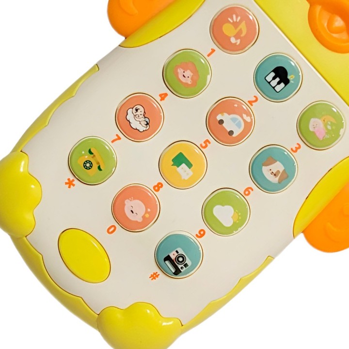 Teléfono Celular Juguete Musical Pato Niño Bebe + Baterias