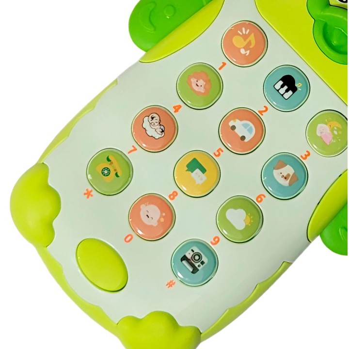 Teléfono Celular Juguete Musical Pato Niño Bebe + Baterias