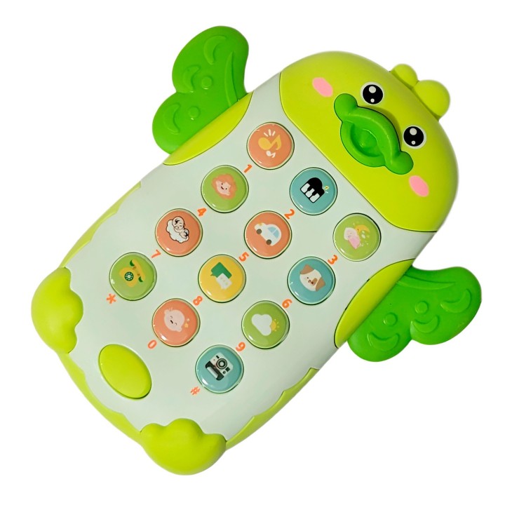Teléfono Celular Juguete Musical Pato Niño Bebe + Baterias