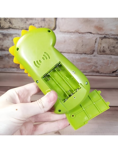 Teléfono Celular Juguete Musical Dinosaurio Niño + Baterias