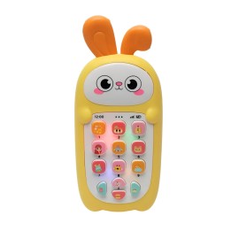 Teléfono Celular Juguete Musical Conejo Niño Bebe + Baterias