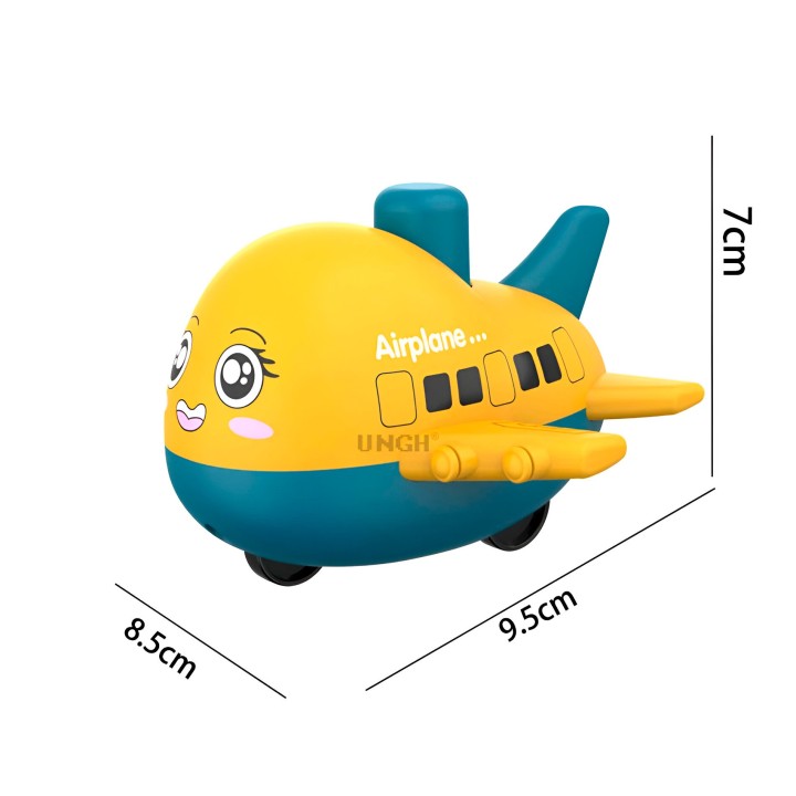 Aviones De Cuerda Multicolor Juguete Niños X 4 Unidades Set