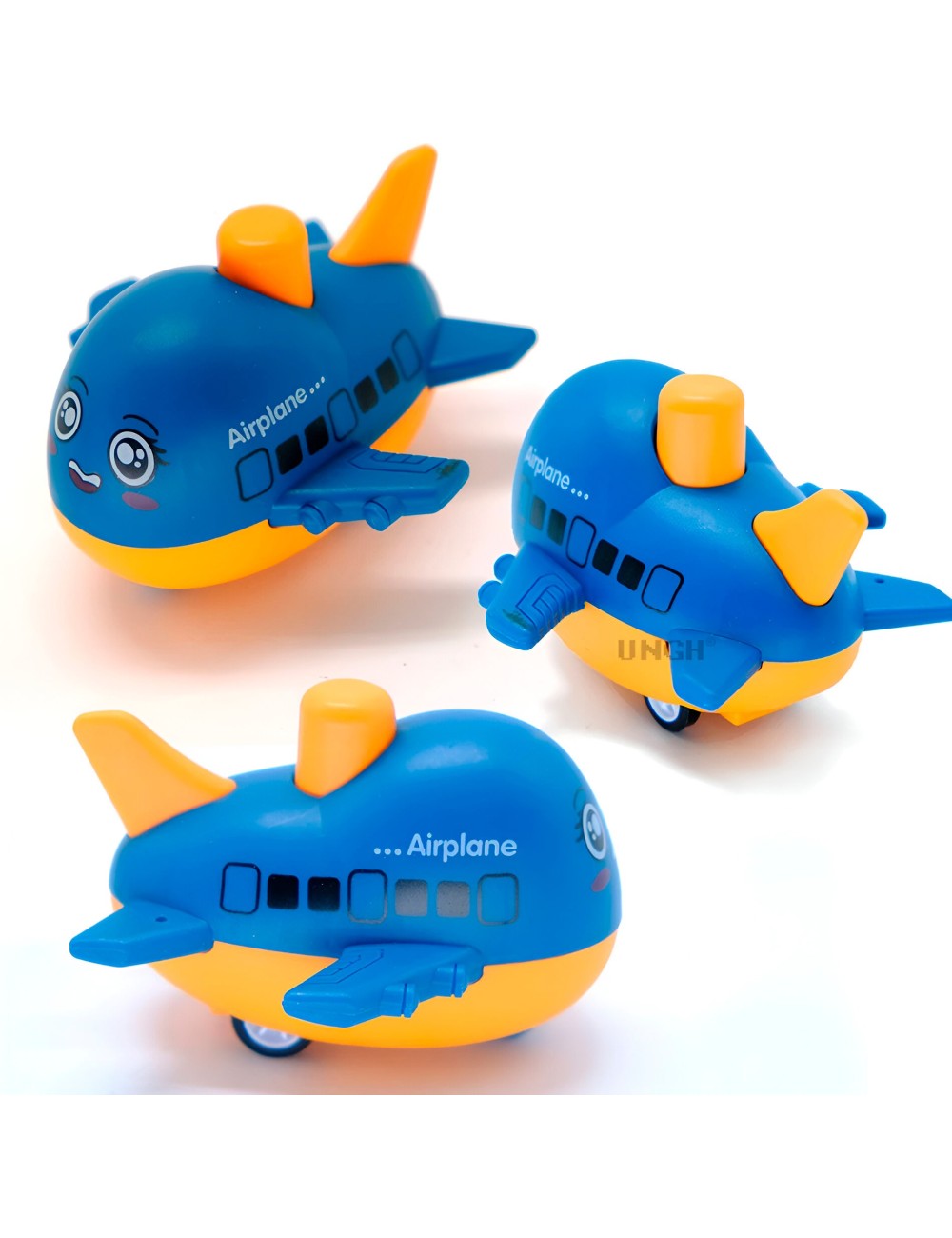 Aviones De Cuerda Multicolor Juguete Niños X 4 Unidades Set