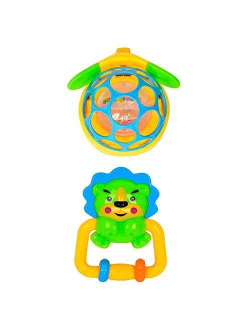 Sonajero Estimulación Temprana Bebé Juguete Elefante X 4 Pc