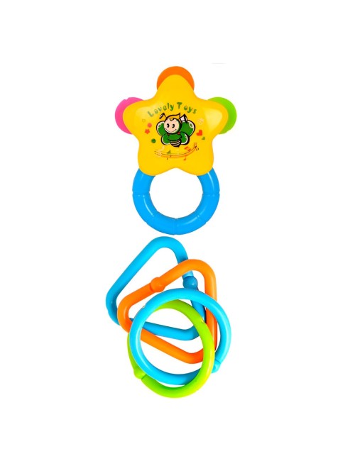 Sonajero Estimulación Temprana Bebé Juguete Elefante X 4 Pc