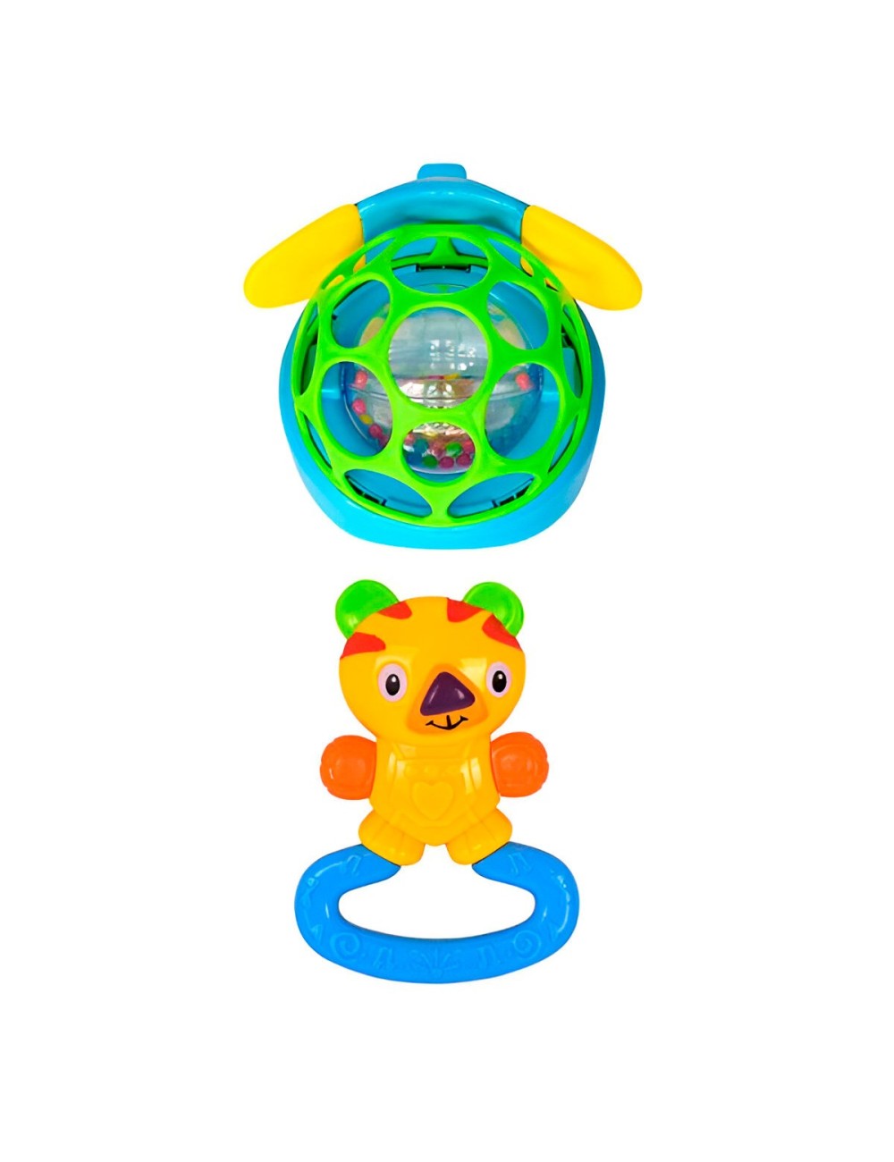 Sonajero Estimulación Temprana Bebé Juguete Elefante X 4 Pc