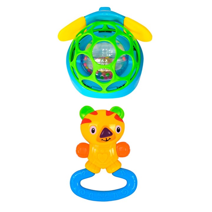 Sonajero Estimulación Temprana Bebé Juguete Elefante X 4 Pc