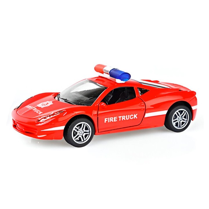 Carro Policia Deportivo Juguete Coleccionable De Cuerda