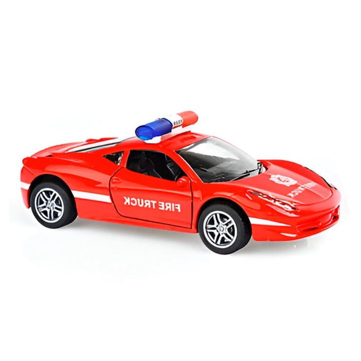 Carro Policia Deportivo Juguete Coleccionable De Cuerda
