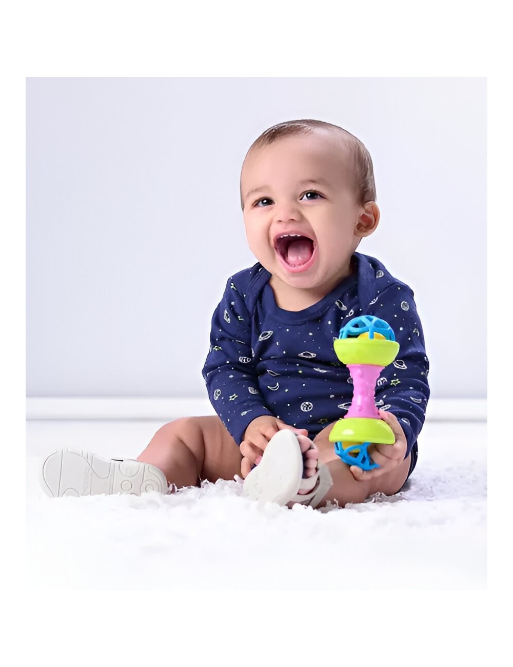 Sonajero Maraca Estimulación Temprana Bebé Juguete Didactico