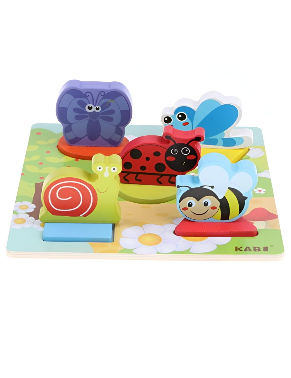 Juego Tablero Colores Encastre Figuras Animales Desarrollo