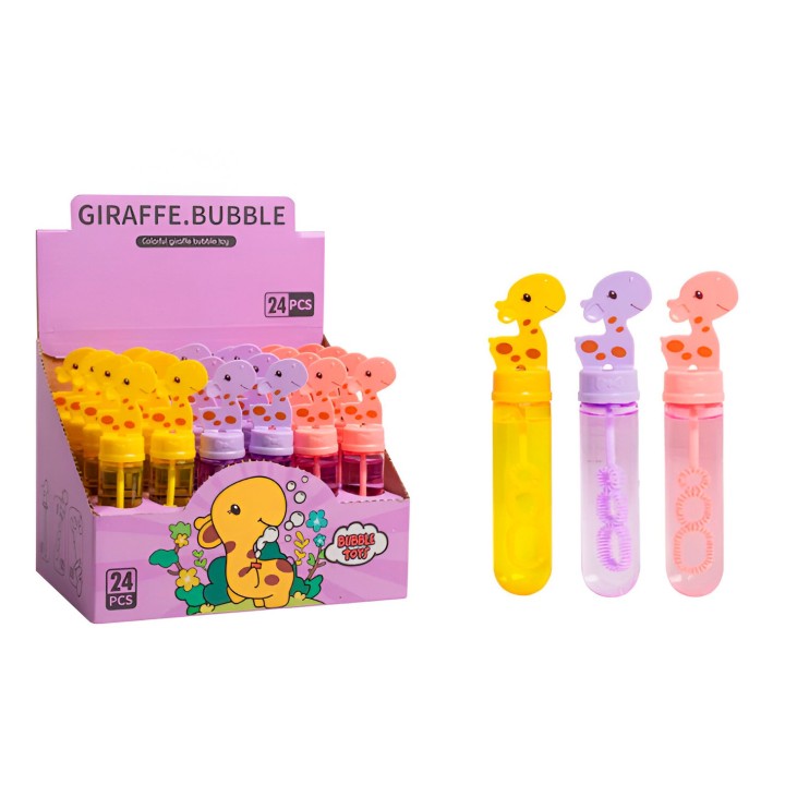 Burbujero Jirafa Mini X 3 Unidades