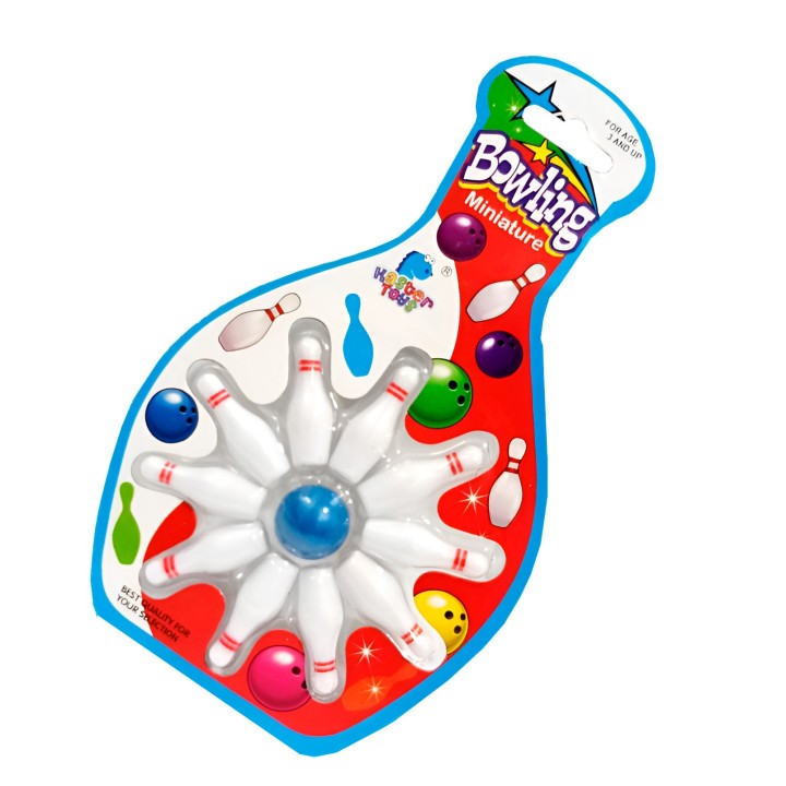 Juego De Bolos De Boliche Mini Para Niños 10 Bolos Y 1 Bola