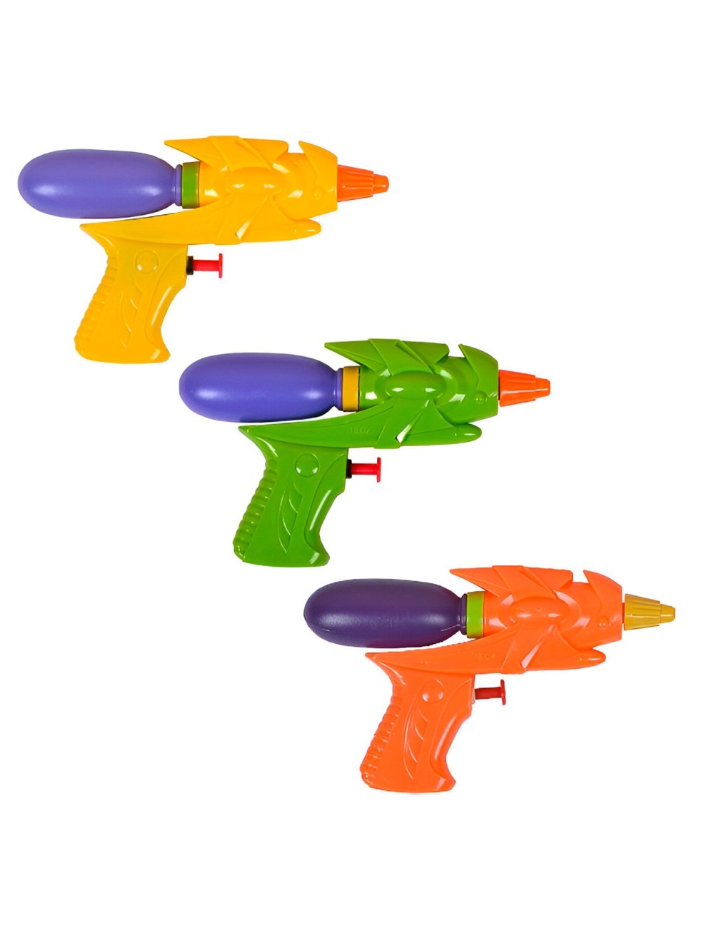 Pistola De Agua Mini Master Guns Juguete Niños Diversiòn X 3
