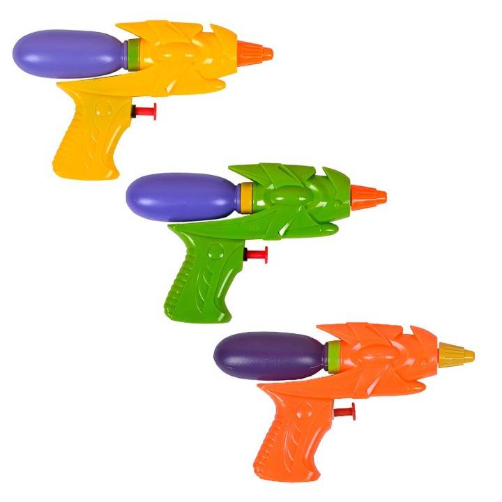 Pistola De Agua Mini Master Guns Juguete Niños Diversiòn X 3