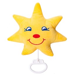 Caja Musical Peluche Estrella Móvil Relajante Cuna Bebe